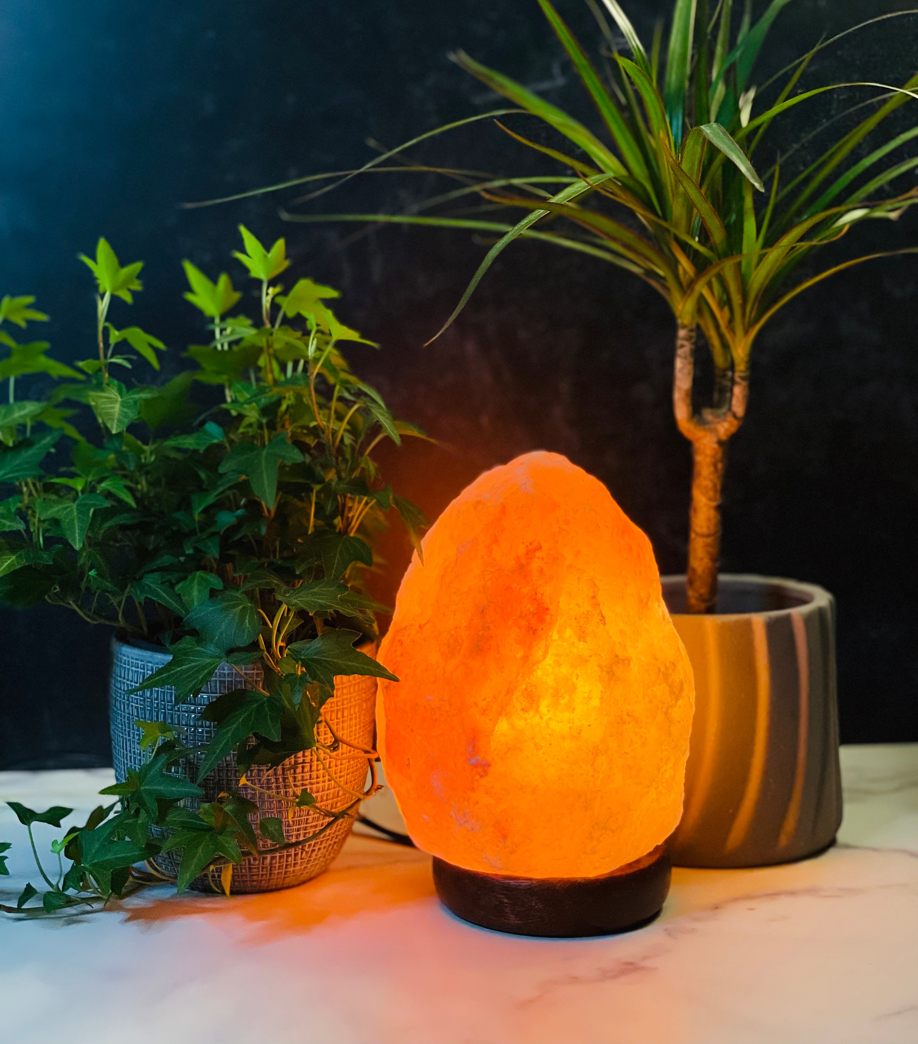 Himalayan salt lamp clearance without electricity