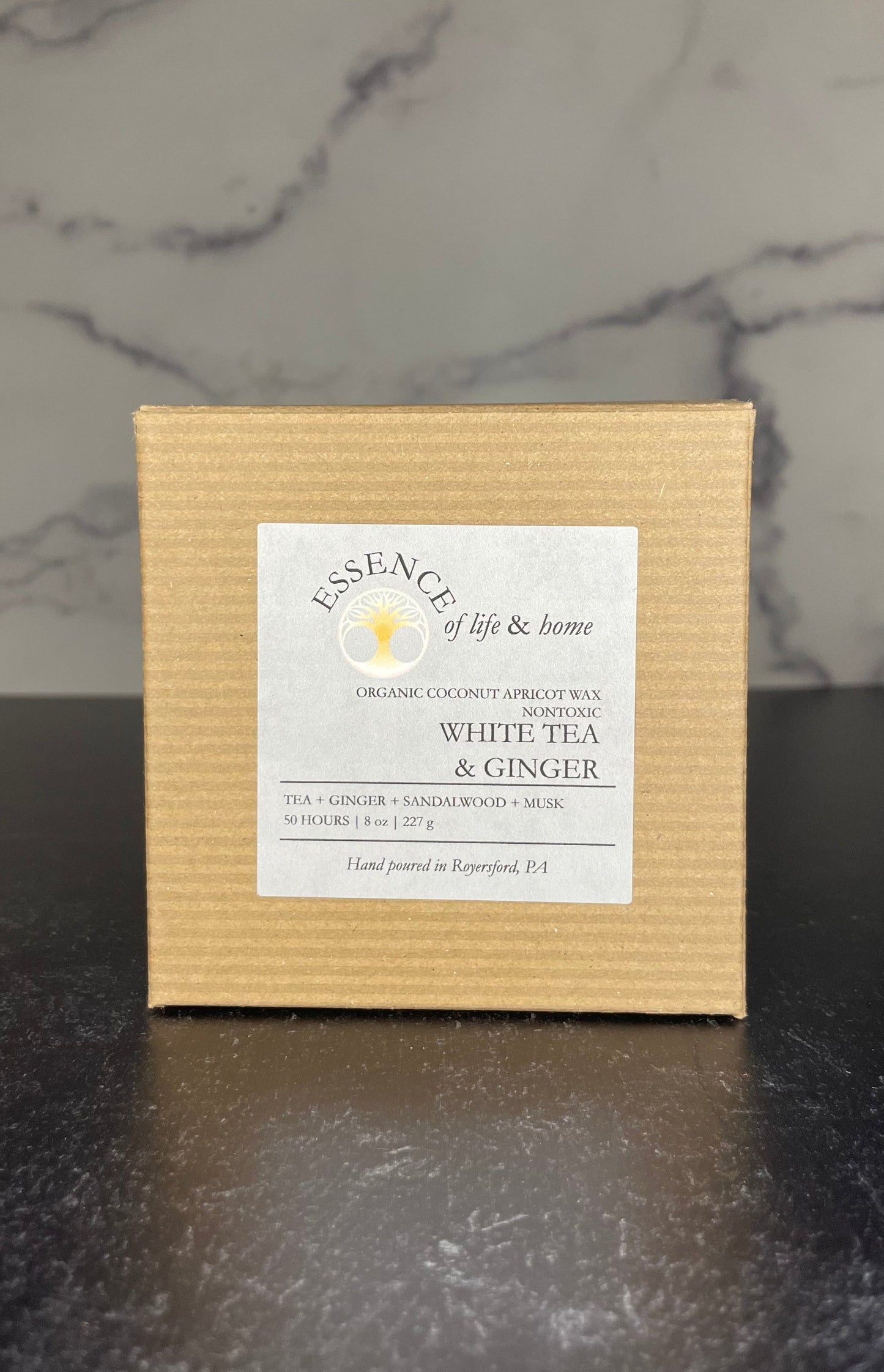 White Tea & Ginger | 8oz Candle
