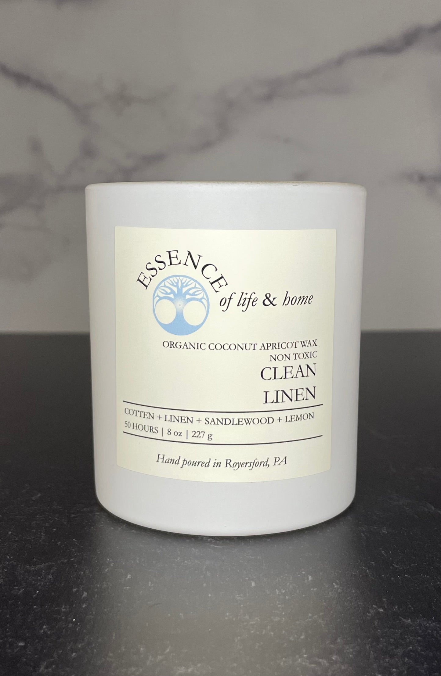 Clean Linen | 8oz Candle