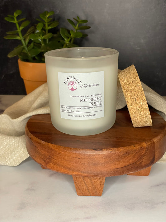Midnight Poppy | 7oz Candle