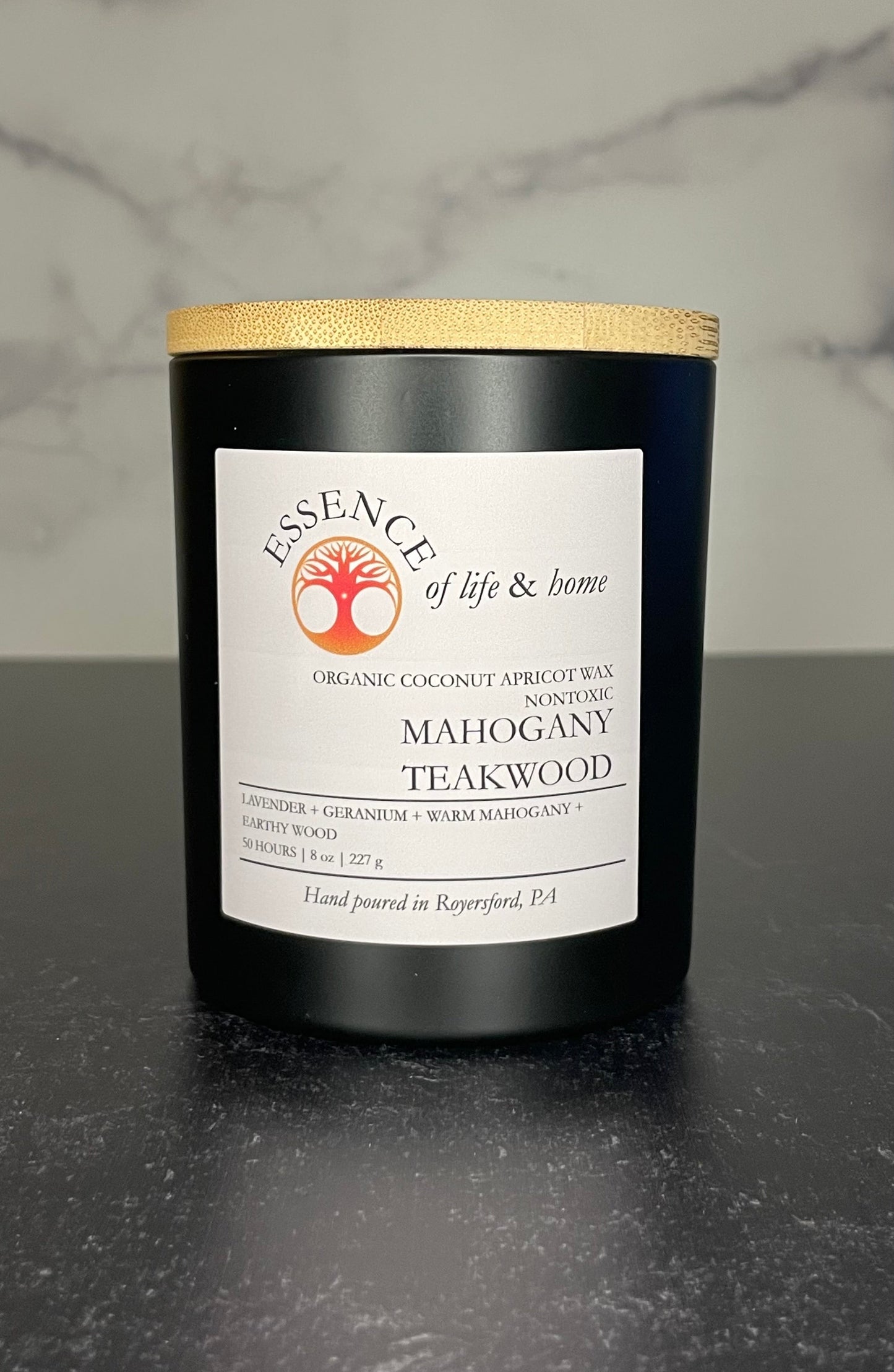 Mahogany Teakwood | 8oz Candle