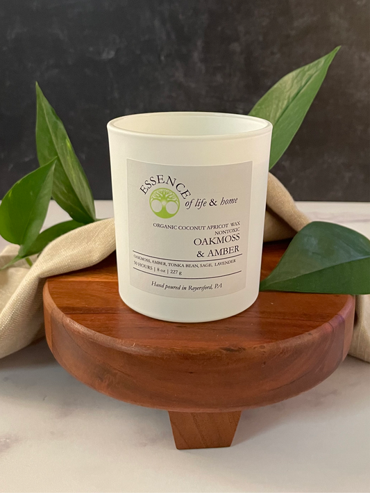 Oakmoss & Amber | 8oz Candle