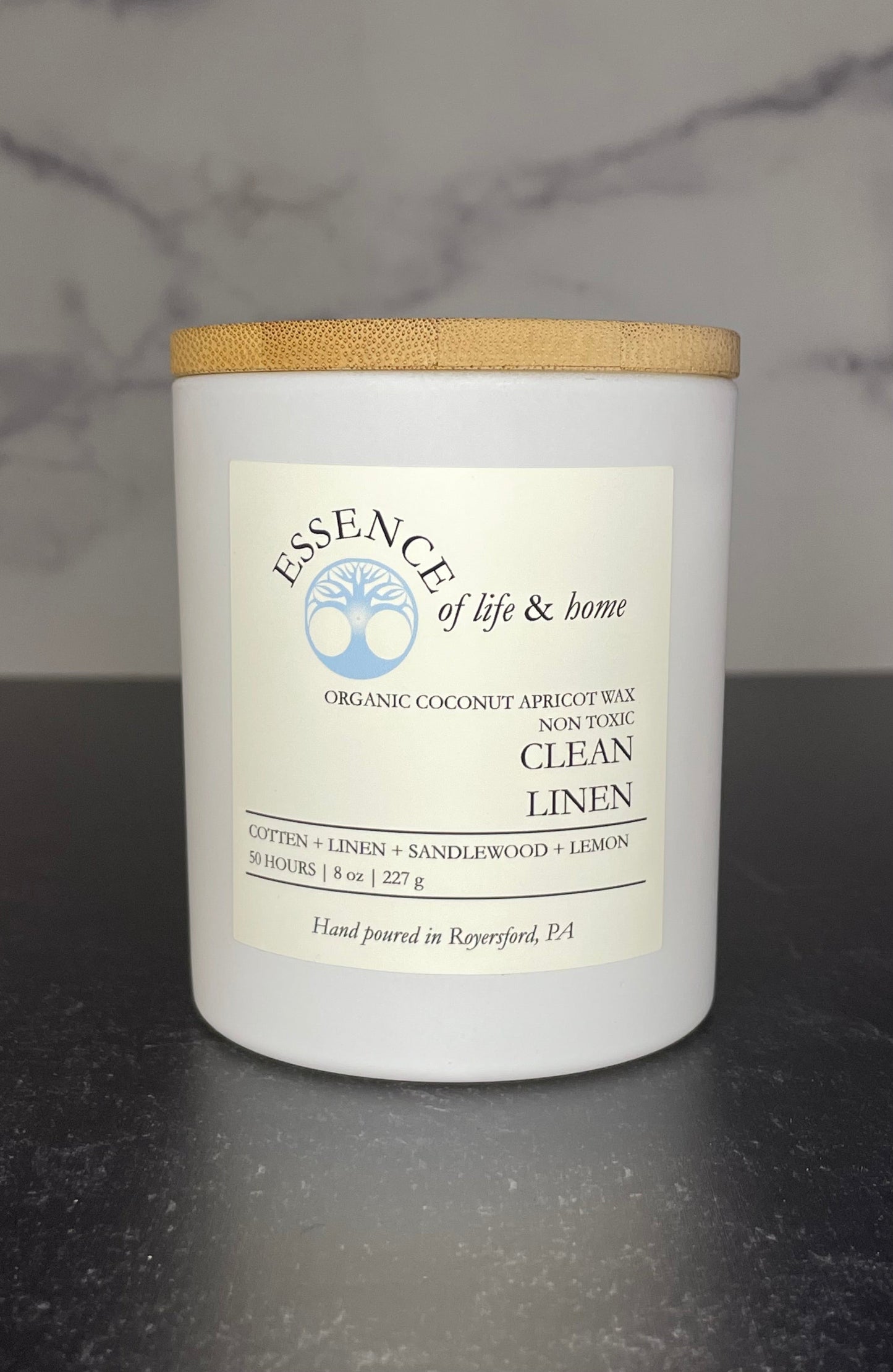 Clean Linen | 8oz Candle