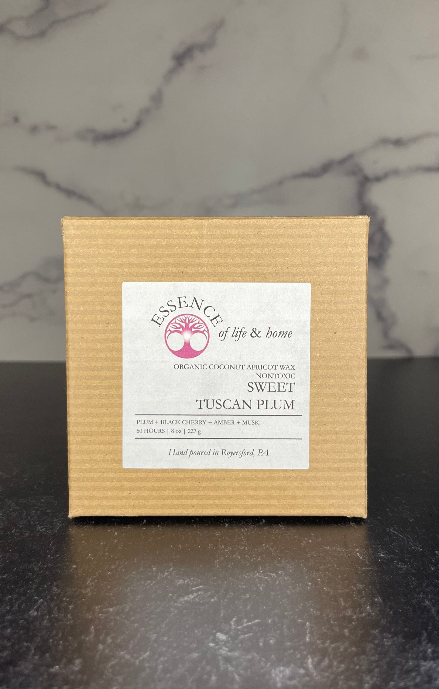 Sweet Tuscan Plum | 8oz Candle