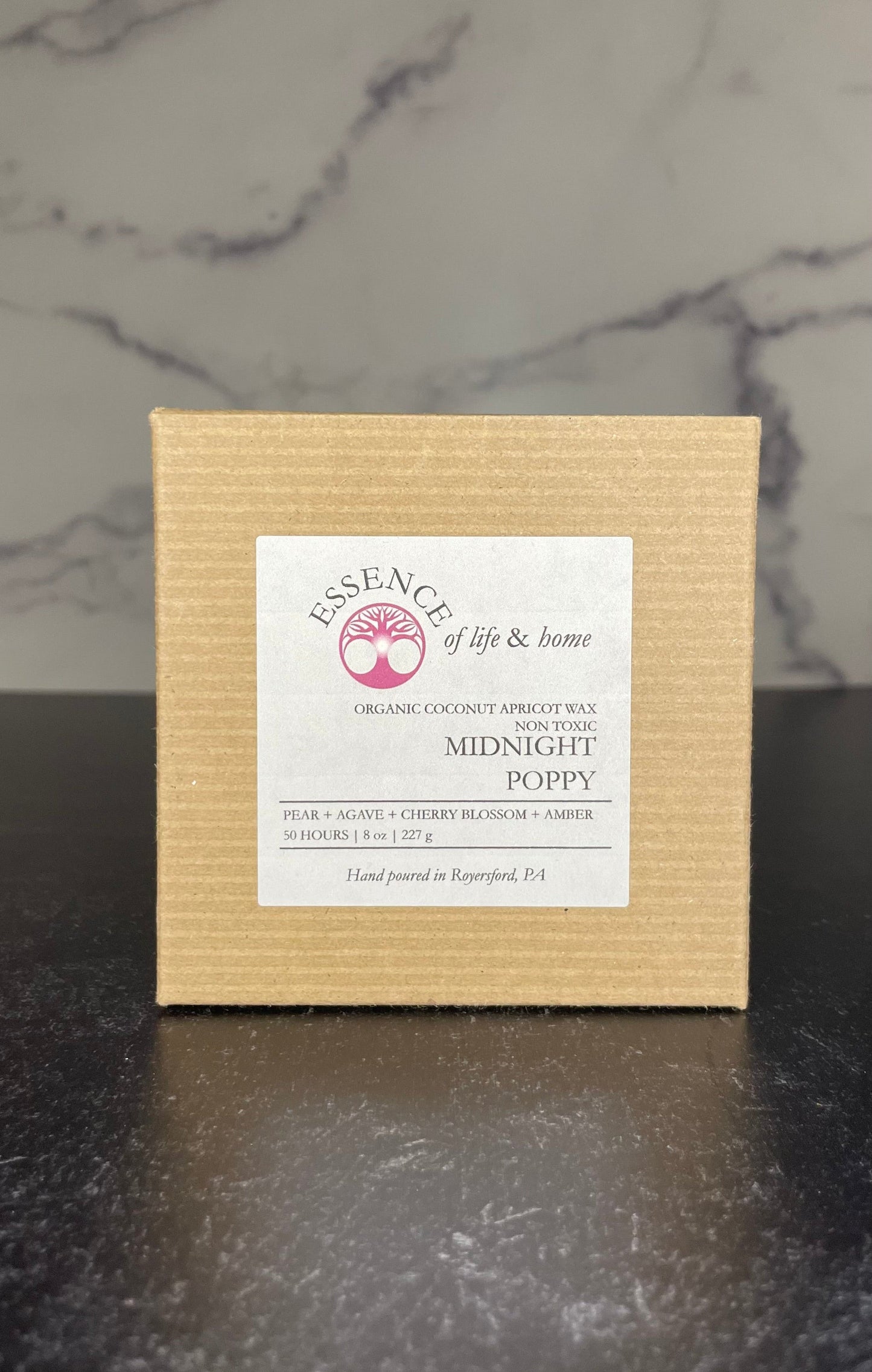 Midnight Poppy | 8oz Candle