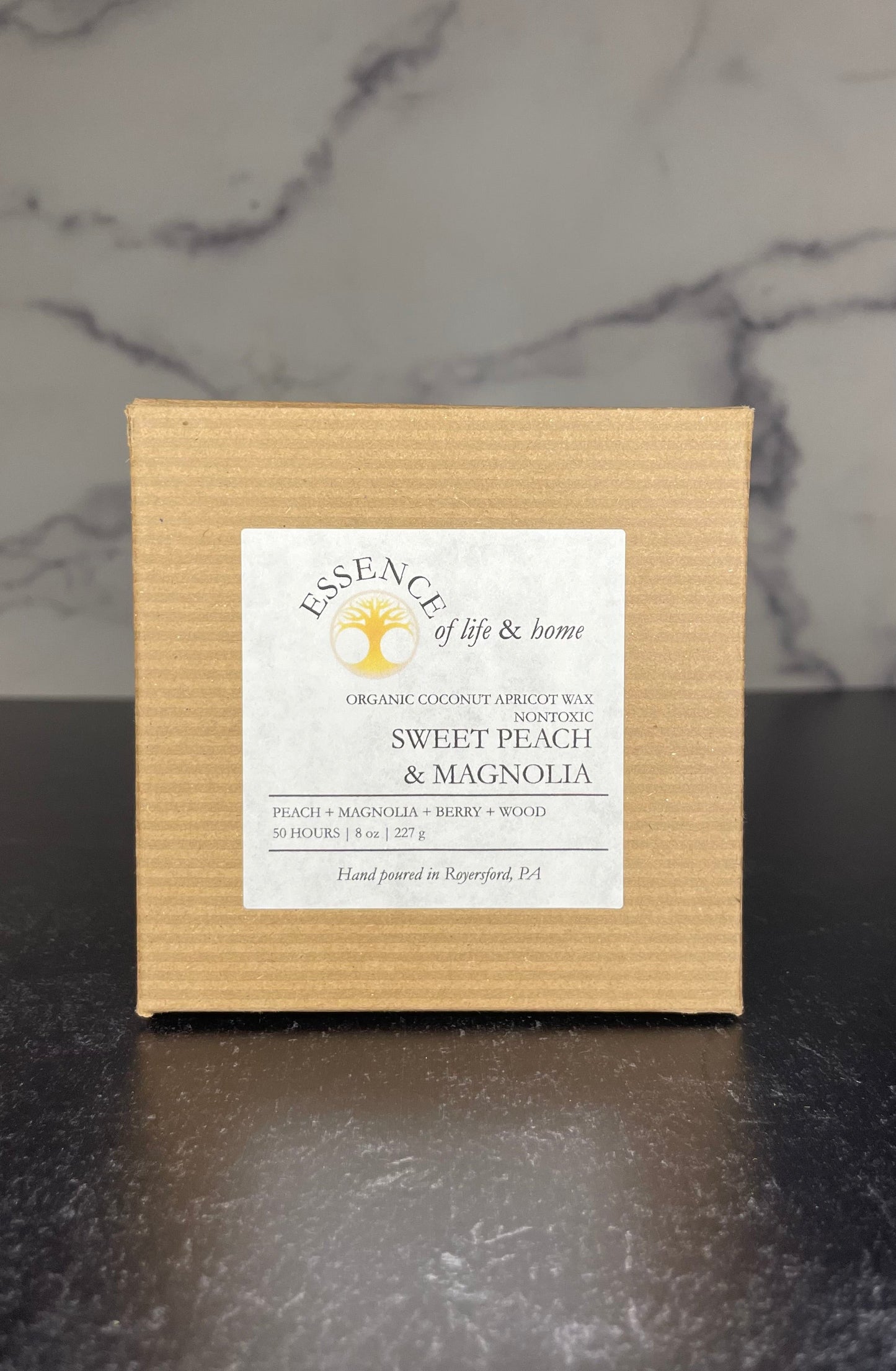 Sweet Peach & Magnolia | 8oz Candle