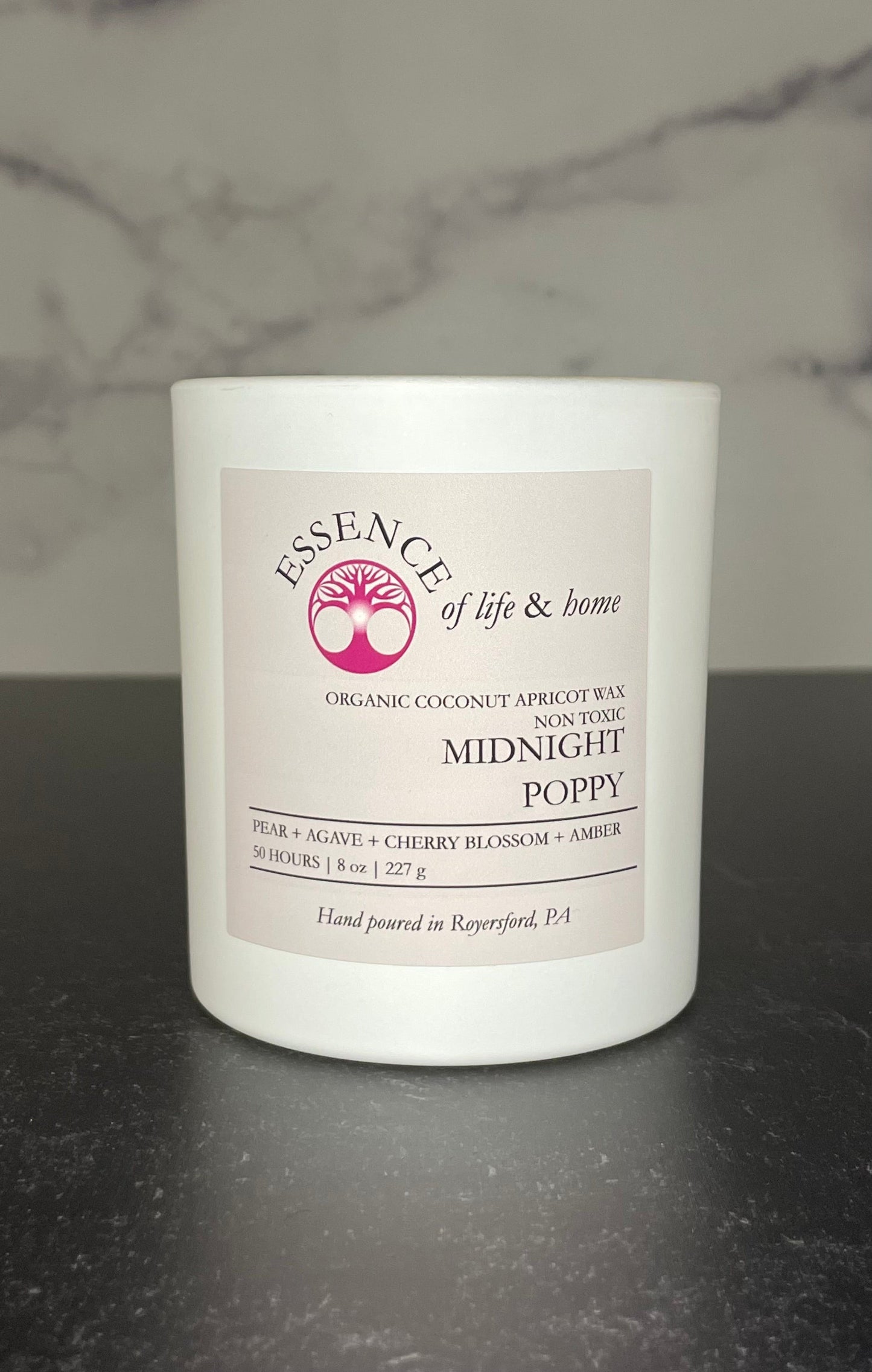 Midnight Poppy | 8oz Candle