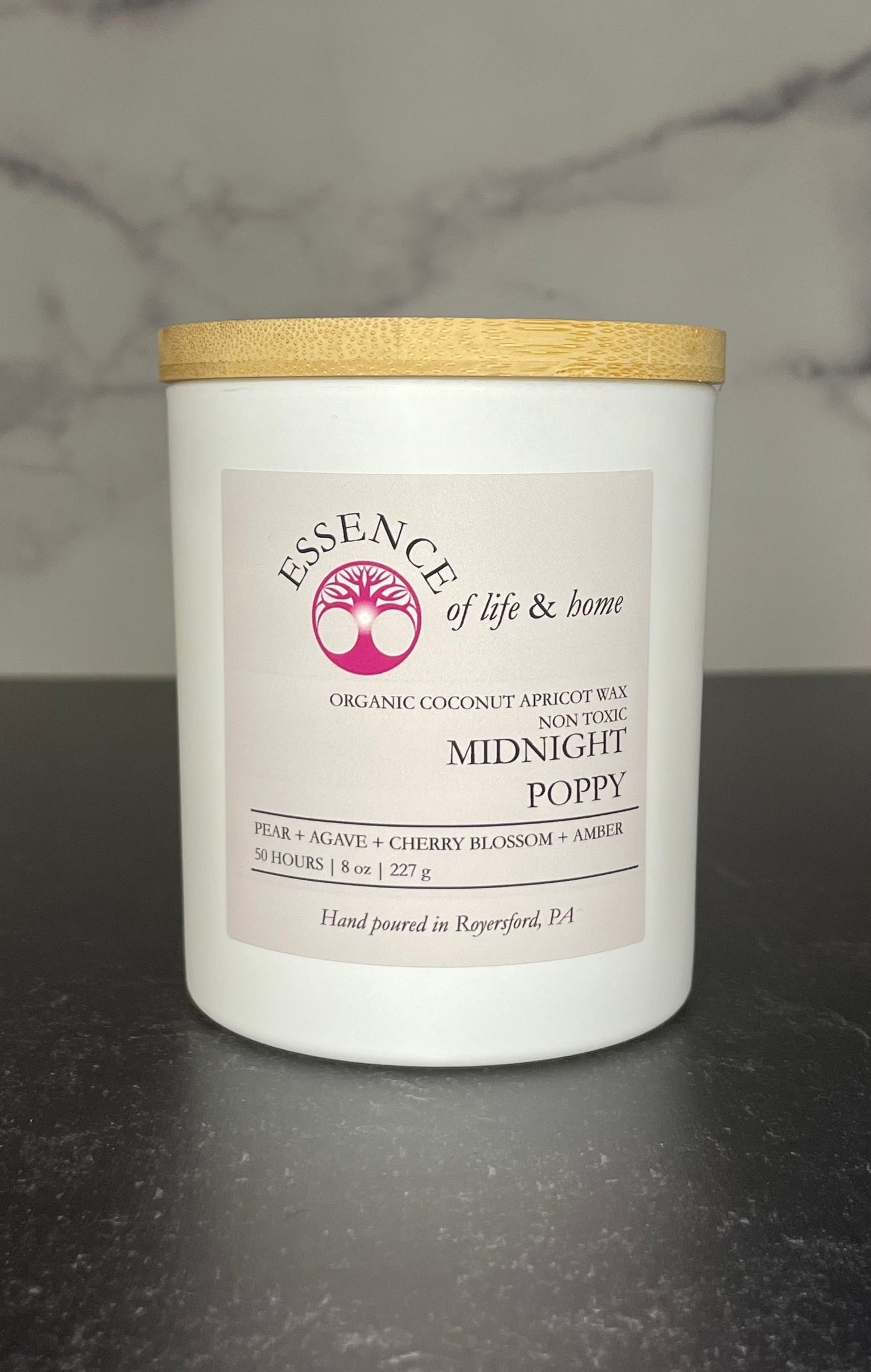 Midnight Poppy | 8oz Candle