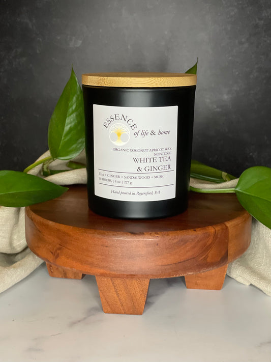 White Tea & Ginger | 8oz Candle