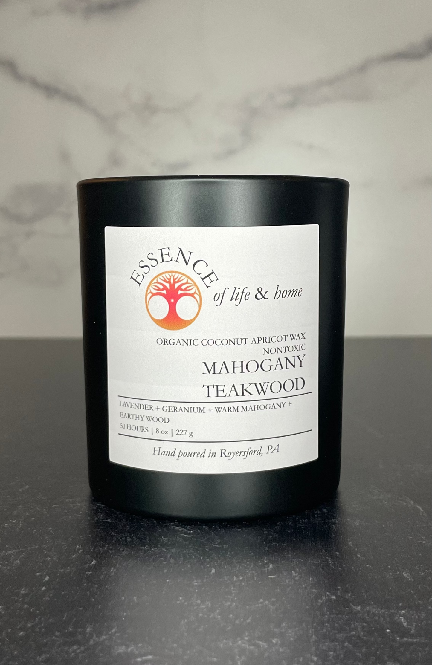 Mahogany Teakwood | 8oz Candle