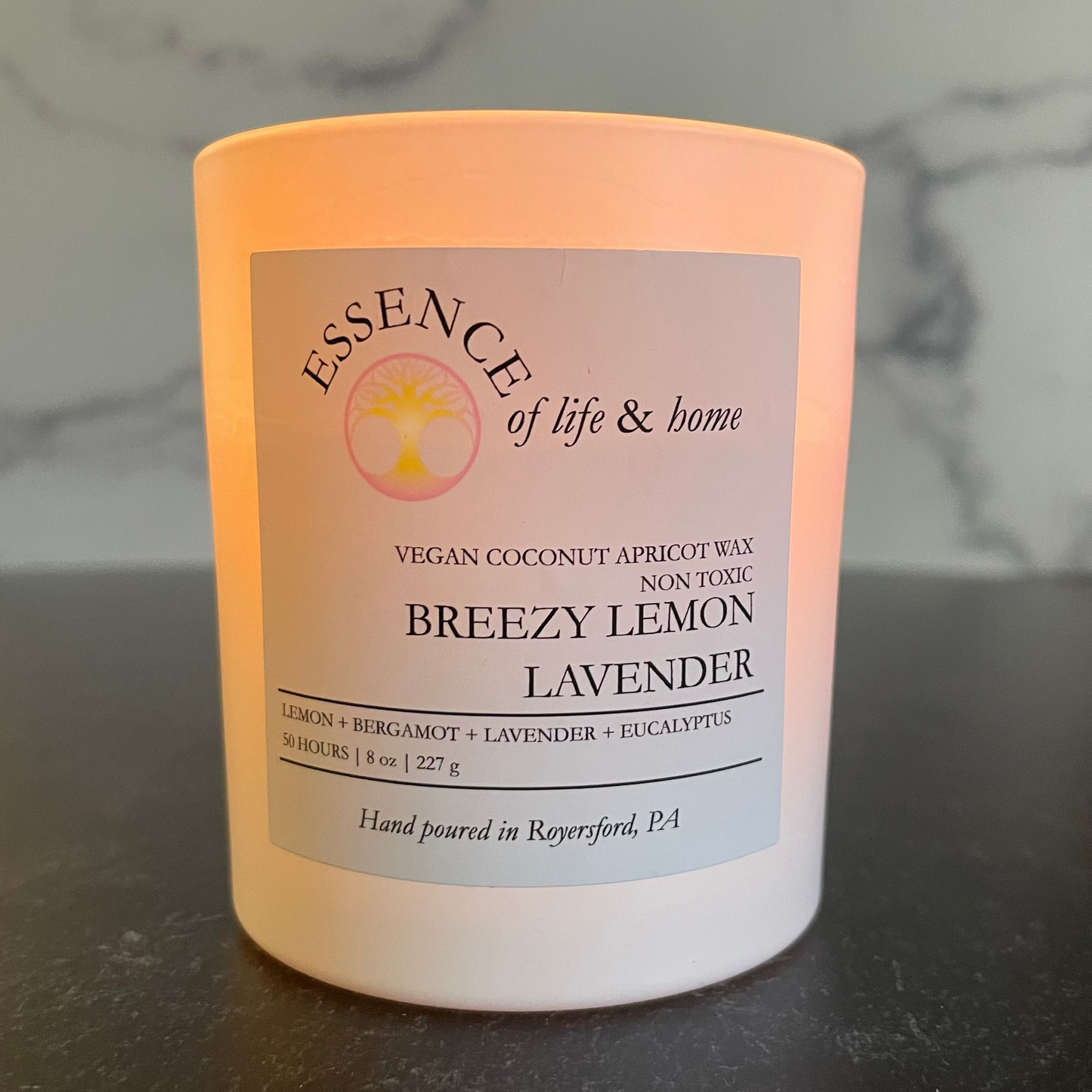Breezy Lemon Lavender | 8oz Candle *New
